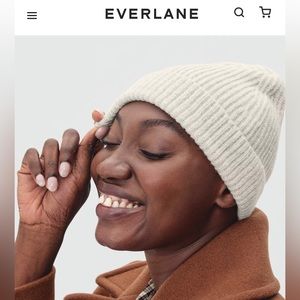 Everlane Cashmere Beanie, Canvas color, One Size